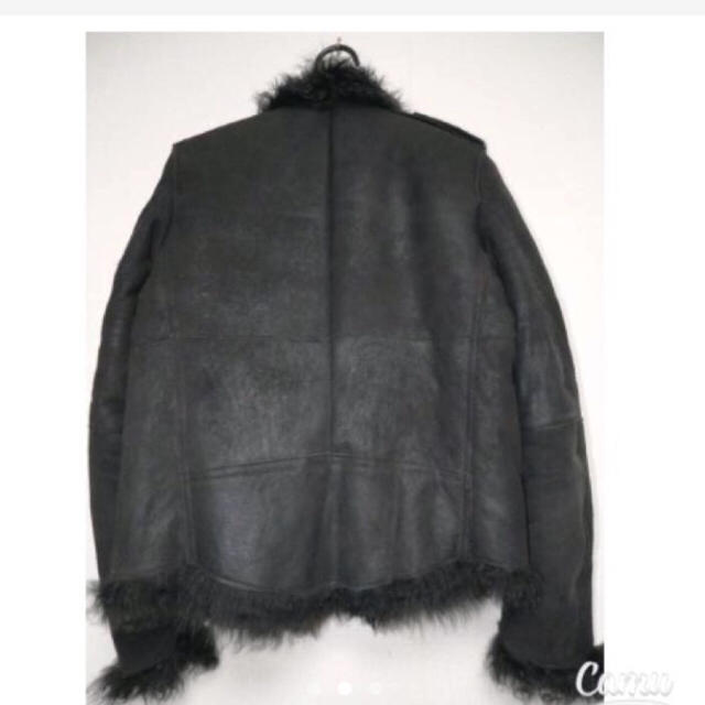 SHELLAC(シェラック)のムートンライダース  ファー  モンゴリアン  シープスキン メンズのジャケット/アウター(ライダースジャケット)の商品写真