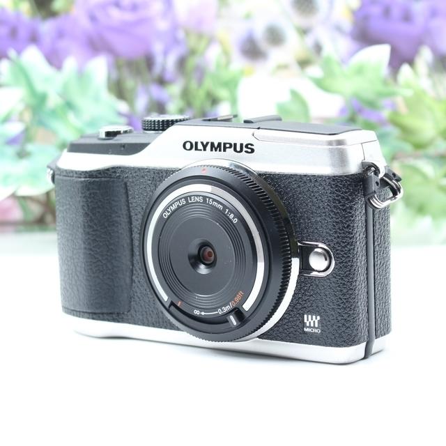 OLYMPUS(オリンパス)のWiFi対応！コンパクトで使いやすい！お洒落なカメラ！OLYMPUS PL-2 スマホ/家電/カメラのカメラ(ミラーレス一眼)の商品写真