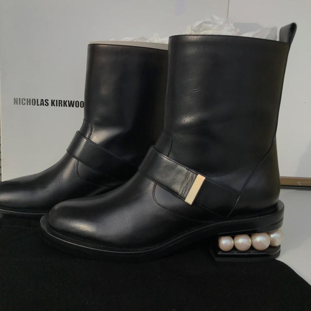 出産祝いなども豊富 Nicholas Kirkwood - 新品未使用♡ニコラスカークウッド Nicholas Kirkwood  ブーツ ブーツ