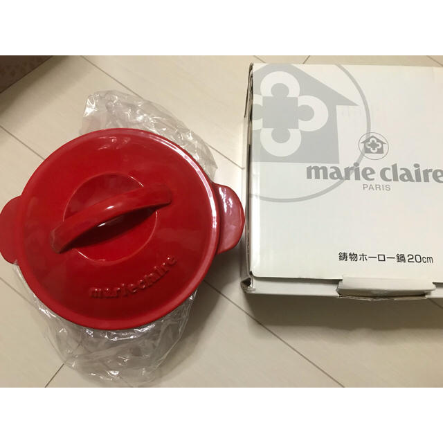 Marie Claire(マリクレール)のゆあ様専用★マリクレール  ホーロー鍋 インテリア/住まい/日用品のキッチン/食器(鍋/フライパン)の商品写真