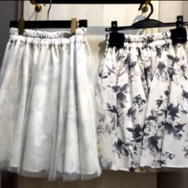 Noela(ノエラ)のリバーシブル♥チュールスカート レディースのスカート(ひざ丈スカート)の商品写真