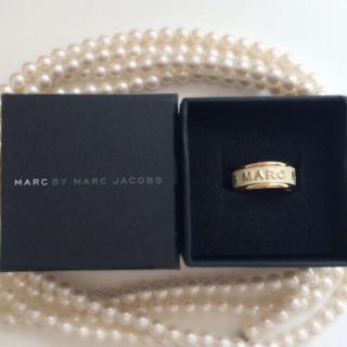 マークバイマークジェイコブス(MARC BY MARC JACOBS)のMARC BY MARC ロゴリング(リング(指輪))