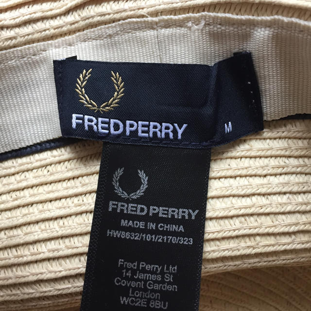 FRED PERRY(フレッドペリー)のFRED PERRY 帽子 M レディースの帽子(キャップ)の商品写真