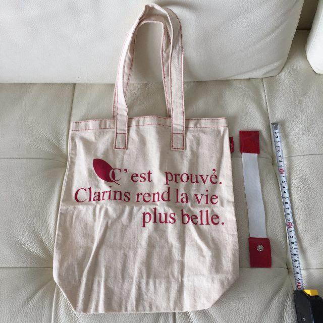 CLARINS(クラランス)のクラランス　エコバッグ　非売品　新品未使用！ レディースのバッグ(エコバッグ)の商品写真