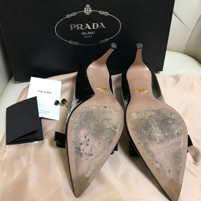 PRADA(プラダ)のプラダ🎀パンプス レディースの靴/シューズ(ハイヒール/パンプス)の商品写真