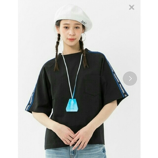 エックスガール(X-girl)のX-GIRL
LOGO LINE TEE(Tシャツ(半袖/袖なし))