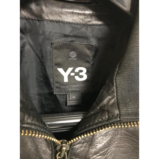 Y-3(ワイスリー)のy-3 レザージャケット メンズのジャケット/アウター(レザージャケット)の商品写真