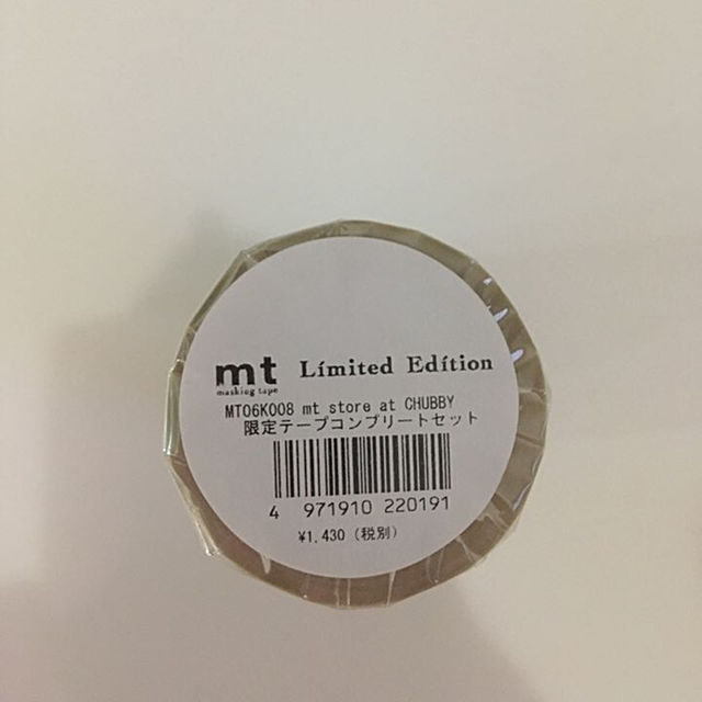 mt(エムティー)のmt store at CHUBBY 限定コンプリート インテリア/住まい/日用品の文房具(その他)の商品写真