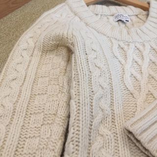 エルエルビーン(L.L.Bean)の🐑LL Bean🐑 フィッシャーマン ケーブル ニット XS(ニット/セーター)