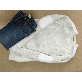 ドゥーズィエムクラス(DEUXIEME CLASSE)の【かず様専用 】 リラクス ロングニット 新品 38 ホワイト(ニット/セーター)