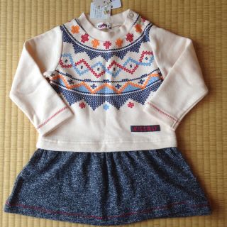 シシュノン(SiShuNon)のINKU様専用 新品 Kiccoly ワンピース 女の子 90(ワンピース)