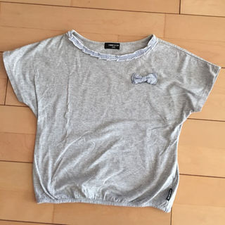 コムサイズム(COMME CA ISM)のコムサイズム  グレー半袖Tシャツ  130センチ(その他)