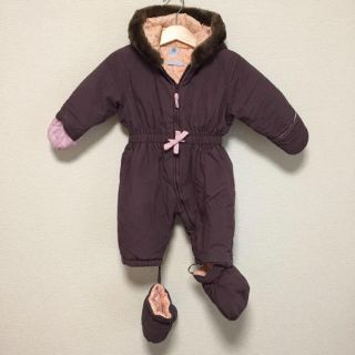 プチバトー(PETIT BATEAU)のpetit bateau プチバトー★防寒カバーオール(ジャケット/コート)