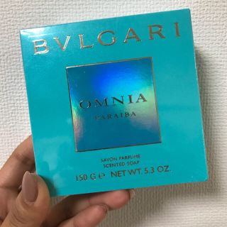 ブルガリ(BVLGARI)の☆送料込☆ BVLGARI オムニア パライバソープ(ボディソープ/石鹸)