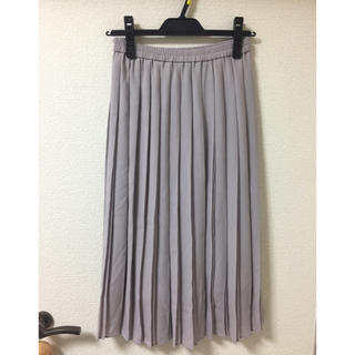 ユニクロ(UNIQLO)のユニクロ☆プリーツシフォンスカートS(ロングスカート)