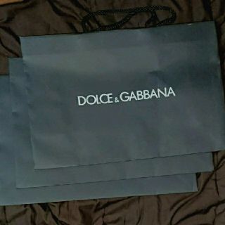 ドルチェアンドガッバーナ(DOLCE&GABBANA)のDOLCE&GABBANA ショッパー3枚(ショップ袋)