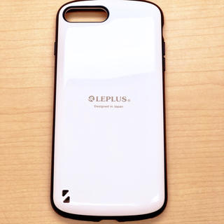iphone8plus スマホカバー LEPLUS社製 pallet 日本製 白(iPhoneケース)