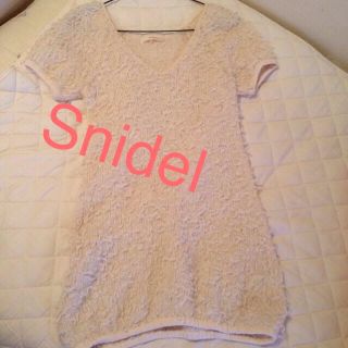 スナイデル(SNIDEL)のSnidel ワンピ(ミニワンピース)