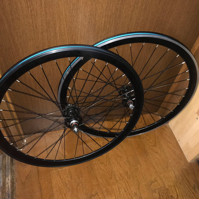 Leader bike 735 ピスト ホイール前後