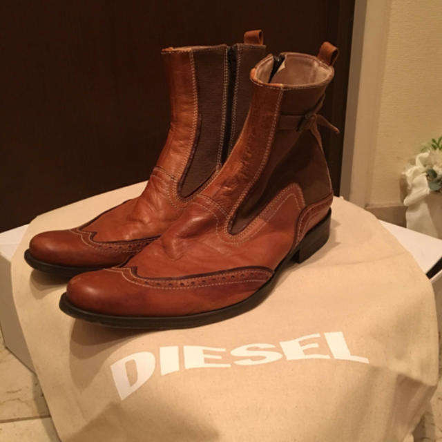 DIESEL(ディーゼル)のDIESEL ブーツ 値下げしました。 メンズの靴/シューズ(ブーツ)の商品写真