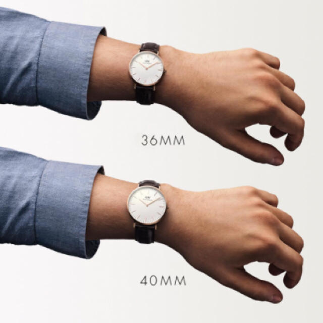 Daniel Wellington(ダニエルウェリントン)のmi様専用ダニエルウェリントン Classic York 40mm 0111DW メンズの時計(腕時計(アナログ))の商品写真