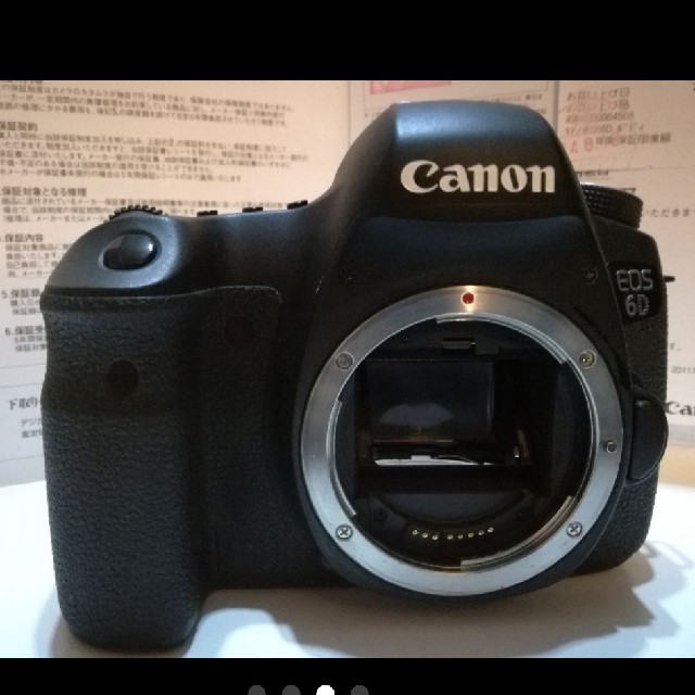 Canon - 【キタムラ長期保証付！】Canon　EOS　6D　ボディ　バッテリー２個付き