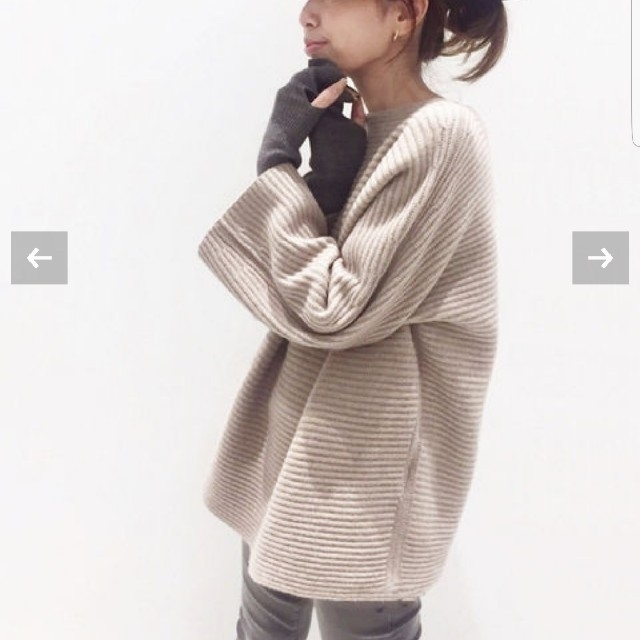 BOAT NECK FLARE SLEEVE プルオーバー