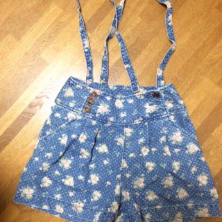 ディップドロップス(Dip Drops)のdipdrops花柄ショートパンツ(ショートパンツ)