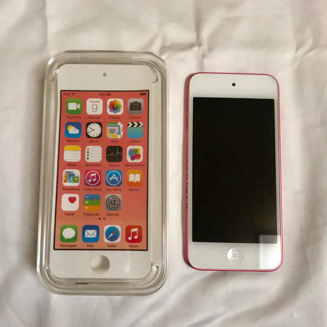 iPod touch(アイポッドタッチ)のiPod touch 5世代 32GB ピンク スマホ/家電/カメラのスマートフォン/携帯電話(スマートフォン本体)の商品写真