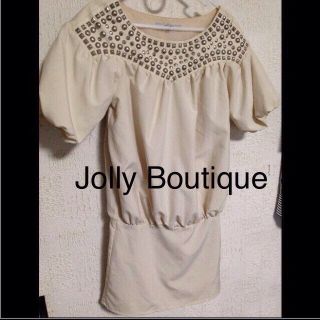 ジョリーブティック(Jolly Boutique)のJolly Days スタッズワンピース(ミニワンピース)