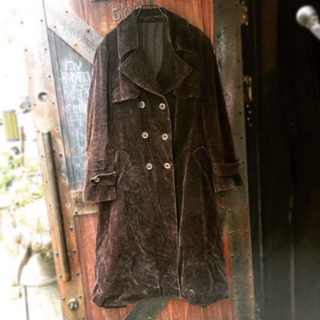 vintage corduroy jacket(チェスターコート)
