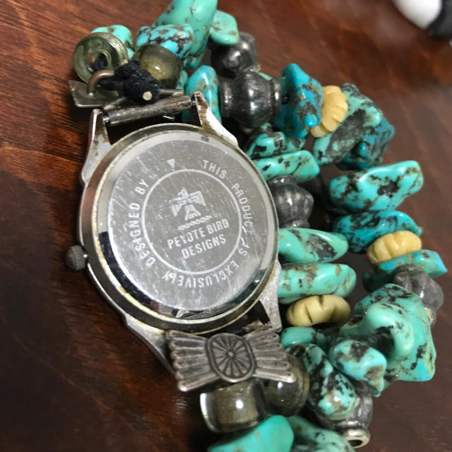 goro's(ゴローズ)の電池交換済インディアンジュエリー 腕時計 ナバホ ターコイズ コンチョ クォーツ メンズの時計(腕時計(アナログ))の商品写真