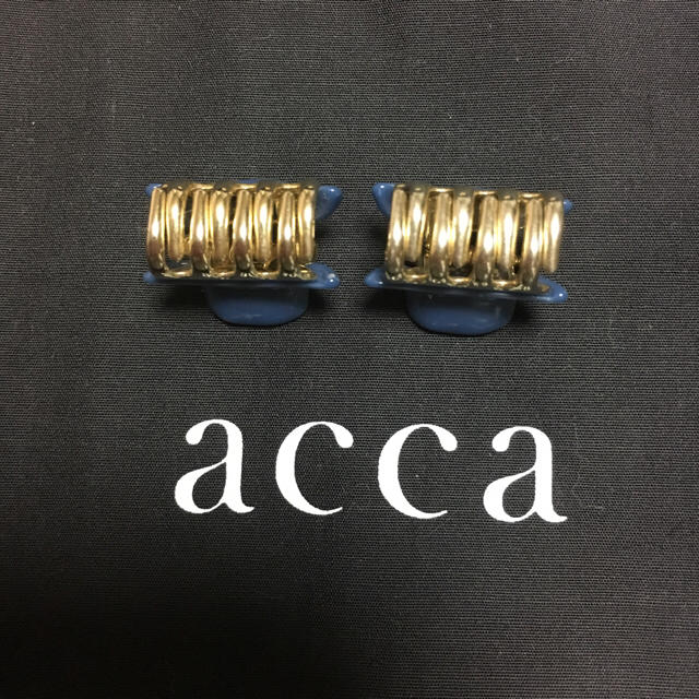 acca(アッカ)の2点セット♡acca♡ミニミニクリップ♡パールブルー♡ レディースのヘアアクセサリー(バレッタ/ヘアクリップ)の商品写真