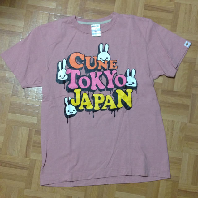 CUNEうさぎＴシャツ★ピンク レディースのトップス(Tシャツ(半袖/袖なし))の商品写真