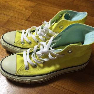 コンバース(CONVERSE)のコンバースハイカット イエロー(スニーカー)