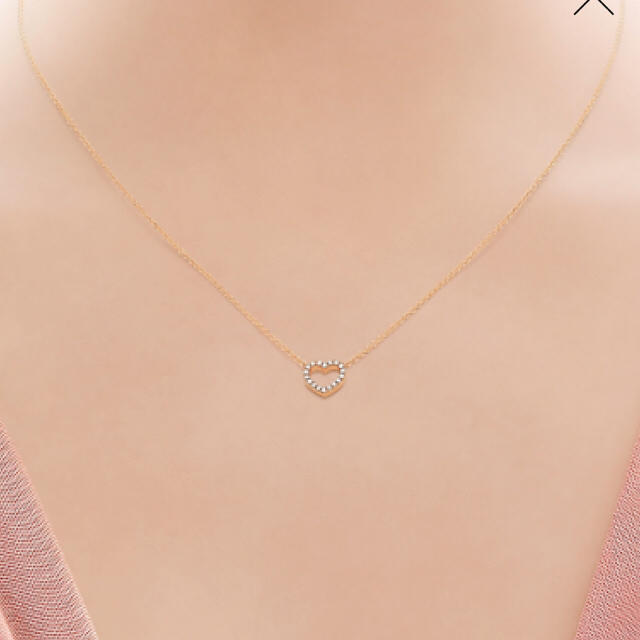 Tiffany & Co. - ティファニー ハートペンダント ダイヤ メトロ ローズ