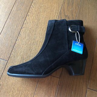 クラークス(Clarks)の【Clarks】本革スエードブーツ US10 (ブーティ)