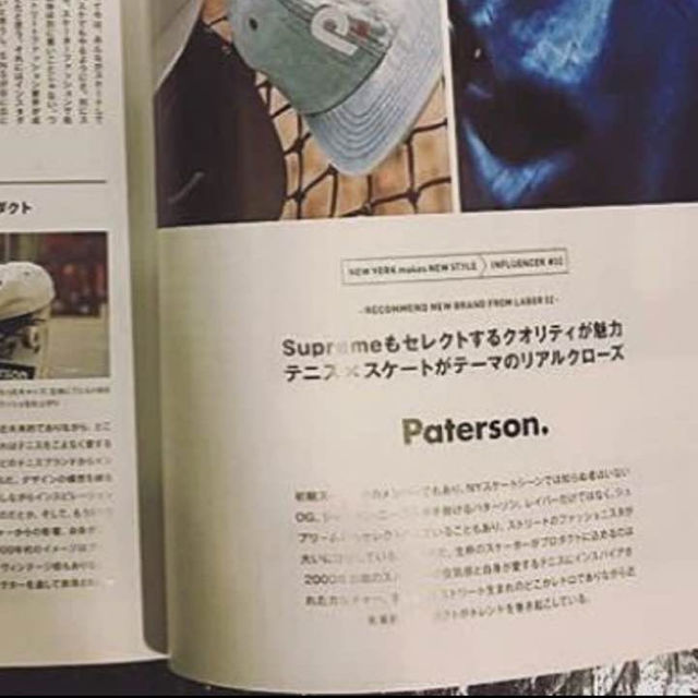 Supreme(シュプリーム)のPaterson パターソン キャップ Cap メンズの帽子(その他)の商品写真