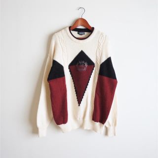 vintage rétro knit(ニット/セーター)