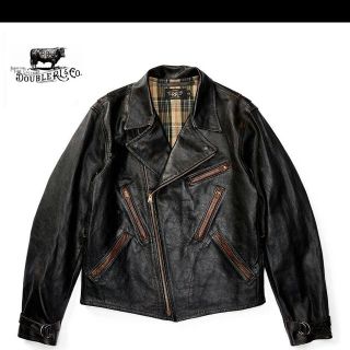 RRL - 新品*RRL*レザーライダースジャケット*M* リミテッド