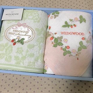 ウェッジウッド(WEDGWOOD)のウェッジウッド フェイスタオル 2枚セット(タオル/バス用品)