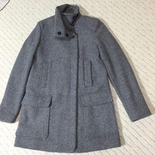 ザラ(ZARA)の★最終価格★ZARA★グレーメルトンコート★(ピーコート)