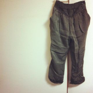 スピックアンドスパン(Spick & Span)のspick&spanサルエルパンツ(カジュアルパンツ)