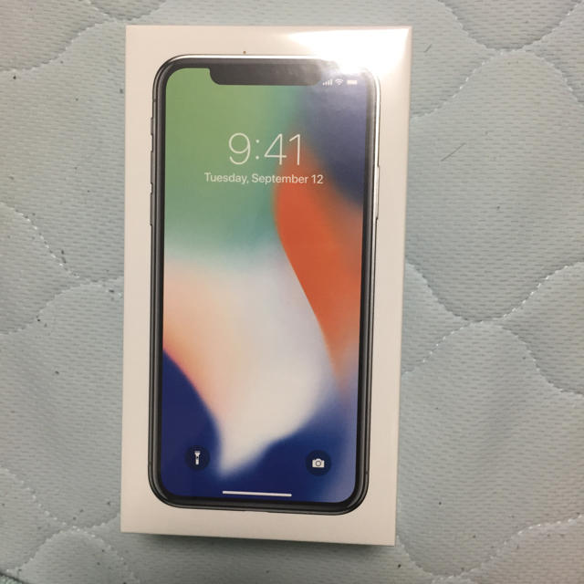 iPhoneX 64GB シルバー simフリー