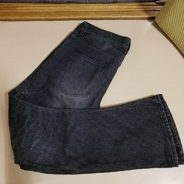 GENNARO(ジェンナロ)のブーツカット 逆バナナ リバース デニムパンツ メンズのパンツ(デニム/ジーンズ)の商品写真