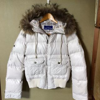 バーバリーブルーレーベル(BURBERRY BLUE LABEL)のmilk様専用　【美品】バーバリーブルーレーベル【38】ダウンジャケット(ダウンジャケット)