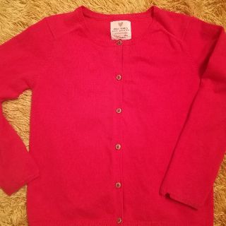 ザラキッズ(ZARA KIDS)の【値下げ】ZARA for GIRLS カーディガン 赤みピンク(カーディガン)