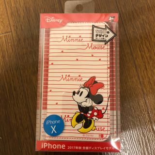 ディズニー(Disney)のここあ様専用☆新品未使用☆iPhoneX ケース ミニーマウス☆(iPhoneケース)