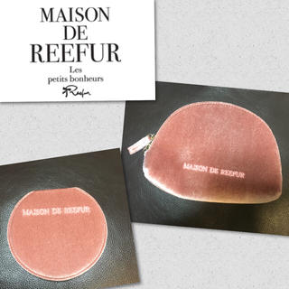 メゾンドリーファー(Maison de Reefur)の❤︎メゾンドリーファー ベルベット ポーチ&ミラー❤︎(ポーチ)