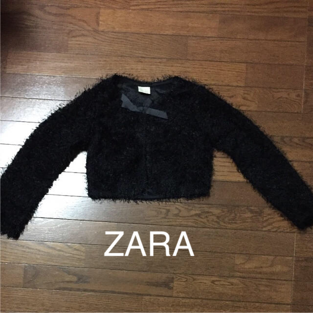 ZARA(ザラ)の女の子 ♡ ボレロ ZARA120 キッズ/ベビー/マタニティのキッズ服女の子用(90cm~)(カーディガン)の商品写真